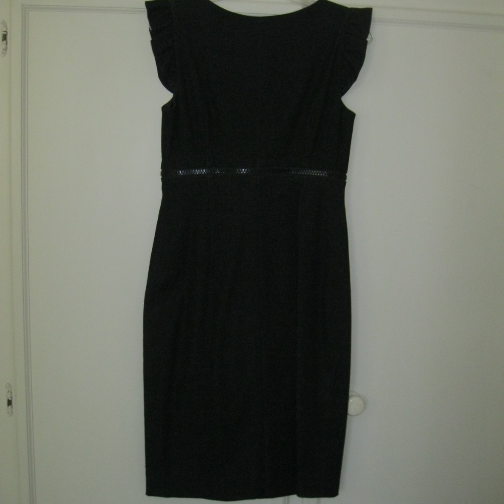 Bigio sleeveless dress, black Sz 2